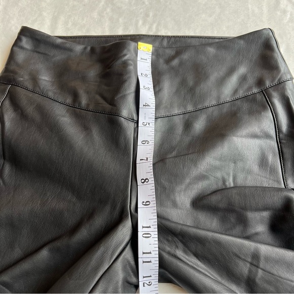 New Reitmans Black Faux Leather Pants - Picture 5 of 12